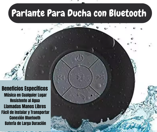 Parlante Para Ducha con Bluetooth