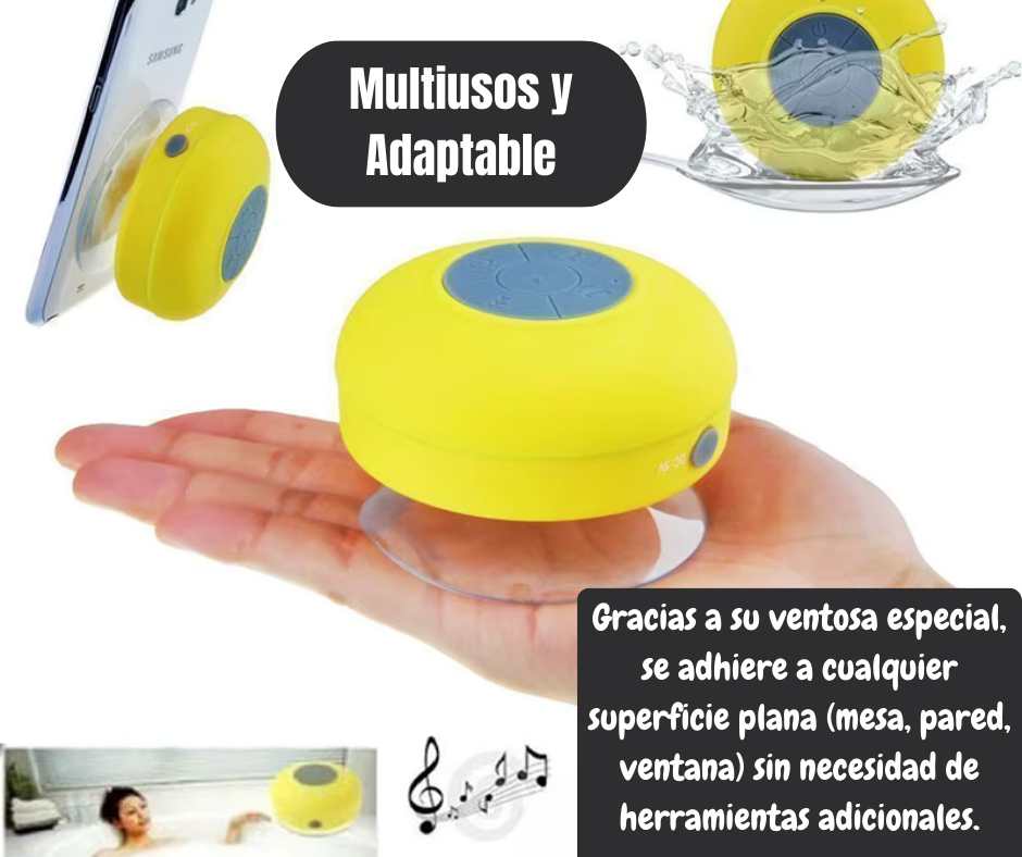 Parlante Para Ducha con Bluetooth