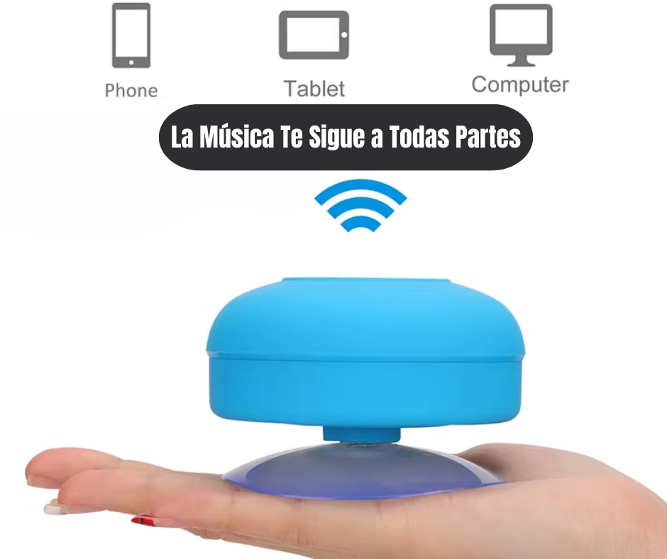 Parlante Para Ducha con Bluetooth