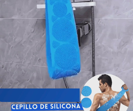 Cepillo De Baño de silicona exfoliante